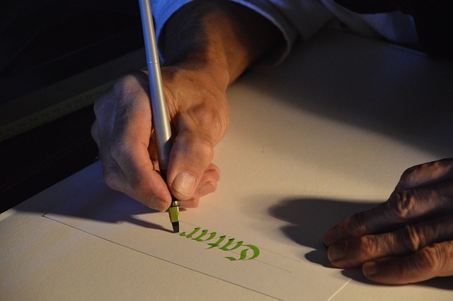 calligraphy